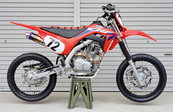 CRF125F マフラー OUTEX アウテックス